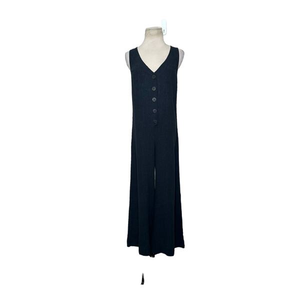 Rachel Pally black linen sleeveless jumpsuit size Small - Picture 10 of 16